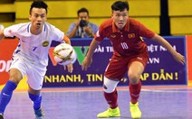 Futsal Việt Nam thua Malaysia ở bán kết Giải Đông Nam Á 2018