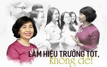 GS.TS Mai Hồng Quỳ: làm hiệu trưởng tốt, không dễ!