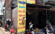 Điều tra nhóm thanh niên chém người, ném bom xăng vào tiệm sơn