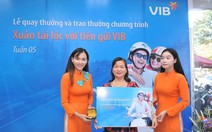 Gần 600 khách hàng trúng vàng khi gửi tiết kiệm tại VIB