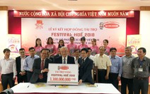 Acecook Việt Nam ký kết hợp đồng tài trợ Festival Huế 2018