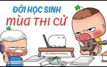 Mùa thi nghe clip nhạc chế chuyện học hành siêu 'cute'