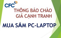 CFC thông báo mời chào giá cạnh tranh