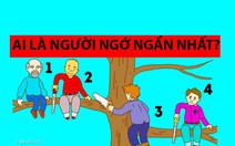 Trắc nghiệm vui: Ai là người ngớ ngẩn nhất?