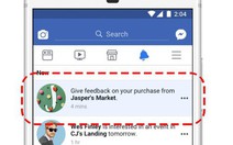 Facebook cho người dùng đánh giá quảng cáo