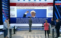 Truyền thông Nga tung hô ông Trump sau phát biểu công nhận Crimea