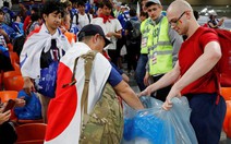 World Cup 2018: Fan Nhật và Senegal chung tay dọn rác sau trận đấu