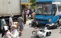 Đề xuất dán dải phản quang trên xe tải hơn 3,5 tấn