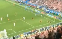 Clip Croatia đánh bại Anh 2-1 từ fancam, chia sẻ mạnh ngày 12-7