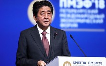 Thủ tướng Shinzo Abe cảm ơn các tuyển thủ Nhật Bản