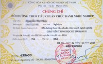 Trường cao đẳng 'chui' giả chữ ký để cấp chứng chỉ