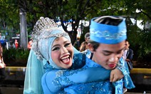 Indonesia làm đám cưới tập thể mừng năm mới 2019