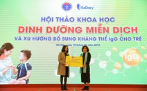 Vitadairy – Bổ sung kháng khể IgG từ sữa non của bò với hàm lượng chuẩn khoa học vào sản phẩm