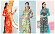 Du xuân cùng áo dài từ lụa Vanya - Ấn Độ