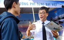 Đi nghe tư vấn, học sinh bất ngờ với ngành phi công