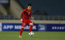 Trung vệ Đình Trọng trở lại đội tuyển U22 Việt Nam dự SEA Games 30