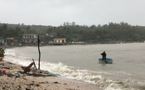 Đón bão số 6, Phú Yên bắt đầu mưa nặng hạt kèm gió mạnh