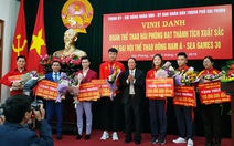 Hải Phòng thưởng nóng thủ môn Văn Toản và các VĐV đoạt huy chương SEA Games