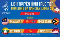 Lịch thi đấu bóng đá nam SEA Games 2019: Gay cấn Myanmar - Campuchia