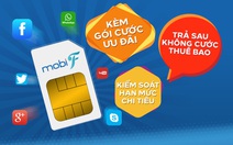 Giảm nỗi lo dùng trả sau với gói cước ưu đãi của MobiFone