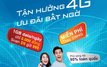 Nâng cấp điện thoại di động 4G giá hời cùng gói cước data siêu rẻ