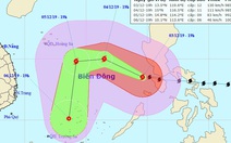 Bão Kammuri đã vào Biển Đông, giật cấp 16