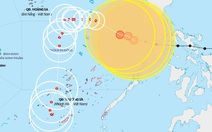 Bão số 7 tiến gần Trường Sa, giật cấp 13