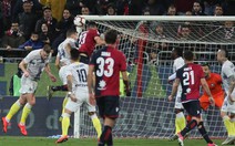 Thua Cagliari, Inter Milan có nguy cơ rơi khỏi tốp 3 Serie A