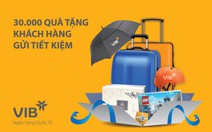 Nhận đến 30.000 phần quà khi gửi tiền tại VIB