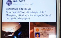 Giả vờ tai nạn giao thông, chụp ảnh đăng Facebook câu like