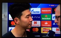 Son Heung Min 'giật mình' khi nhận 'hung tin' từ phóng viên truyền hình Đức