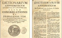 Những nhân vật đầu tiên trong tiến trình chữ quốc ngữ - Kỳ 4: Người đầu tiên in sách quốc ngữ