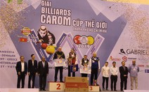 Các cơ thủ người Bỉ gom cúp Billiards carom thế giới TP.HCM 2019