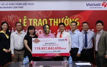 Khách hàng trúng Jackpot 1 của Vietlott đóng góp hơn 11 tỷ đồng cho ngân sách tỉnh Cà Mau