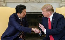 Ông Trump nói vừa điện đàm ‘tốt đẹp’ với ông Abe về Triều Tiên