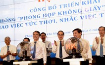 TP.HCM triển khai mô hình 'phòng họp không giấy'