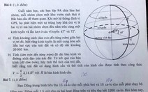 Đề thi toán lớp 10 TP.HCM vừa sức thí sinh