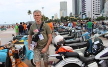 400 xe Vespa và ôtô cổ hội ngộ tại Nha Trang