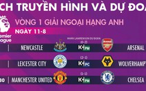 Lịch trực tiếp M.U gặp Chelsea ở vòng 1 Premier League 2019-2020