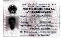 Nhờ người trên mạng làm chứng minh thư giá 1,5 triệu để đi máy bay