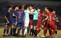 Những pha va chạm 'nảy lửa' giữa U18 Việt Nam và Thái Lan