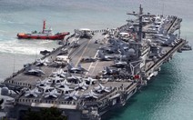 Tàu sân bay Mỹ USS Ronald Reagan đến Philippines sau khi tuần tra Biển Đông