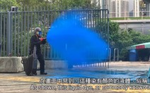 Hong Kong sẽ phun màu lên người biểu tình quá khích