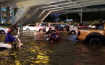 Có siêu máy bơm đường vẫn ngập, chủ đầu tư nói mưa vượt thiết kế