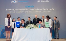 Ngân hàng Á Châu (ACB) triển khai bán bảo hiểm Manulife