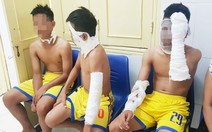 Chùm bóng bay phát nổ, ba cầu thủ U14 SLNA nhập viện