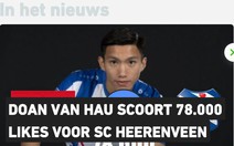 Vừa ký xong hợp đồng, Văn Hậu đã 'ghi bàn' cho SC Heerenveen