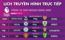 Lịch trực tiếp bóng đá châu Âu 11-1: Tâm điểm Tottenham - Liverpool