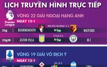 Lịch trực tiếp bóng đá châu Âu ngày 12-1: Tâm điểm Man City