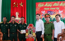 Lãnh đạo TP.HCM chúc tết trung đoàn bộ binh 271 và tiểu đoàn đặc công 60